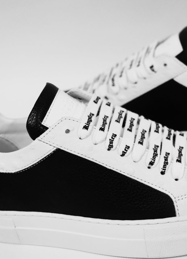Kingsley sneaker zwart wit